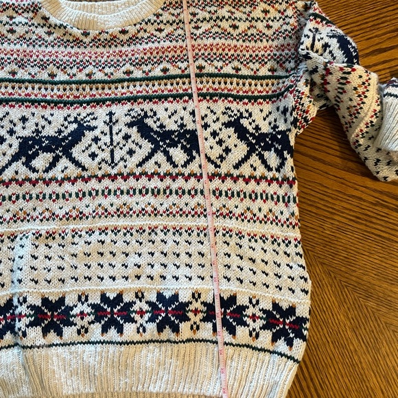 American Portrait Sweater Sz L - Picture 4 of 5
